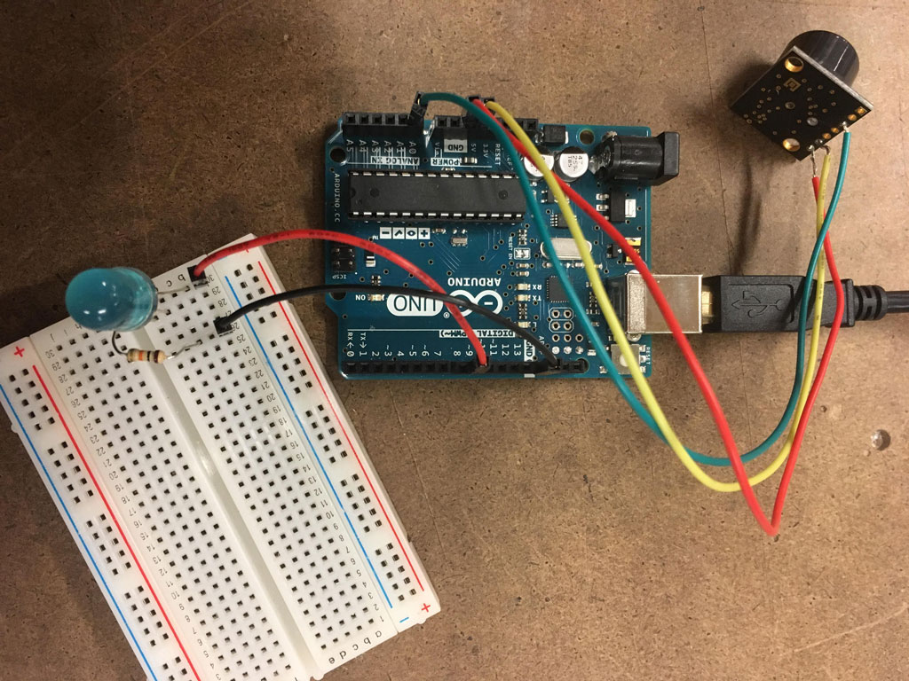 circuit with single LED #3